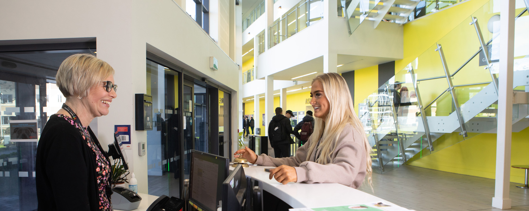 Inside the Jubilee Building at Selby College