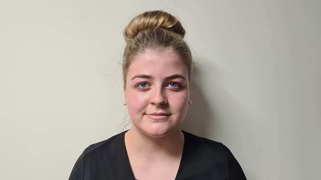 Photo of hair and beauty student Bailey