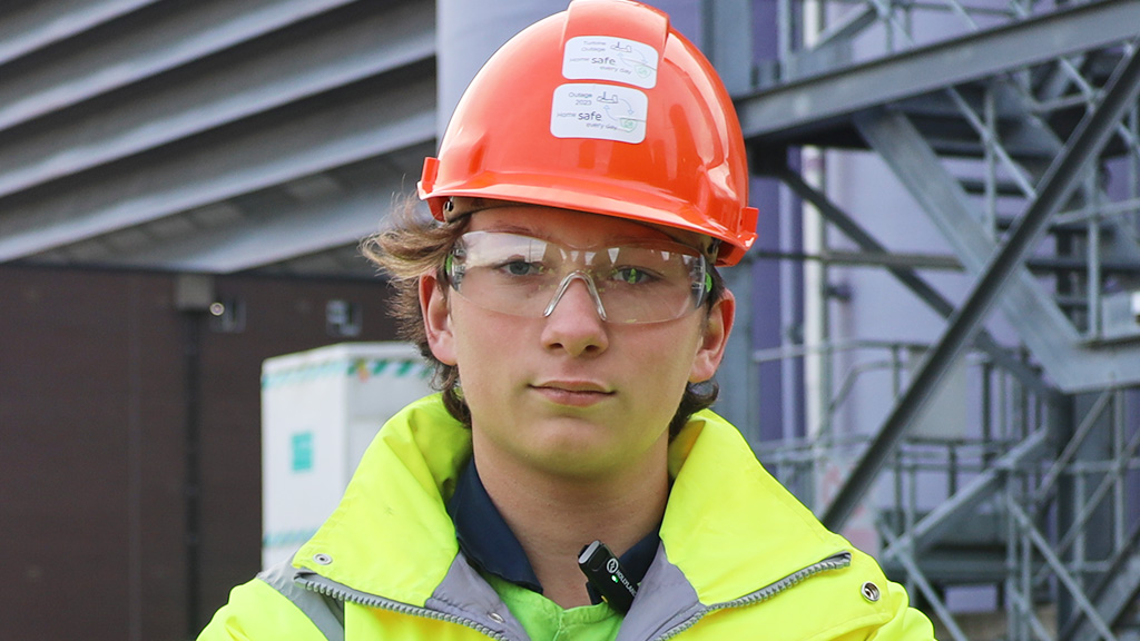 Photo of T Level Engineering Student Harris