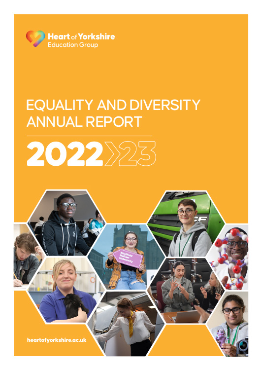 Image of Equality & Diversity Annual Report 2022/23 cover