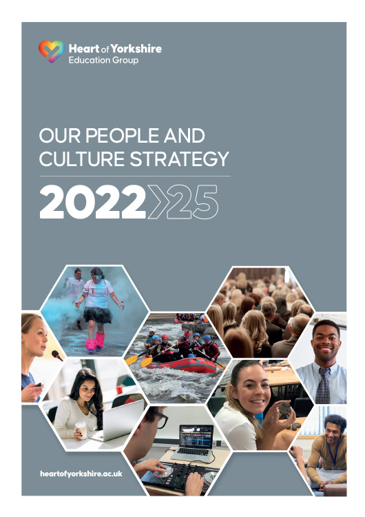 Image of Our People & Culture Strategy 2022/25 cover