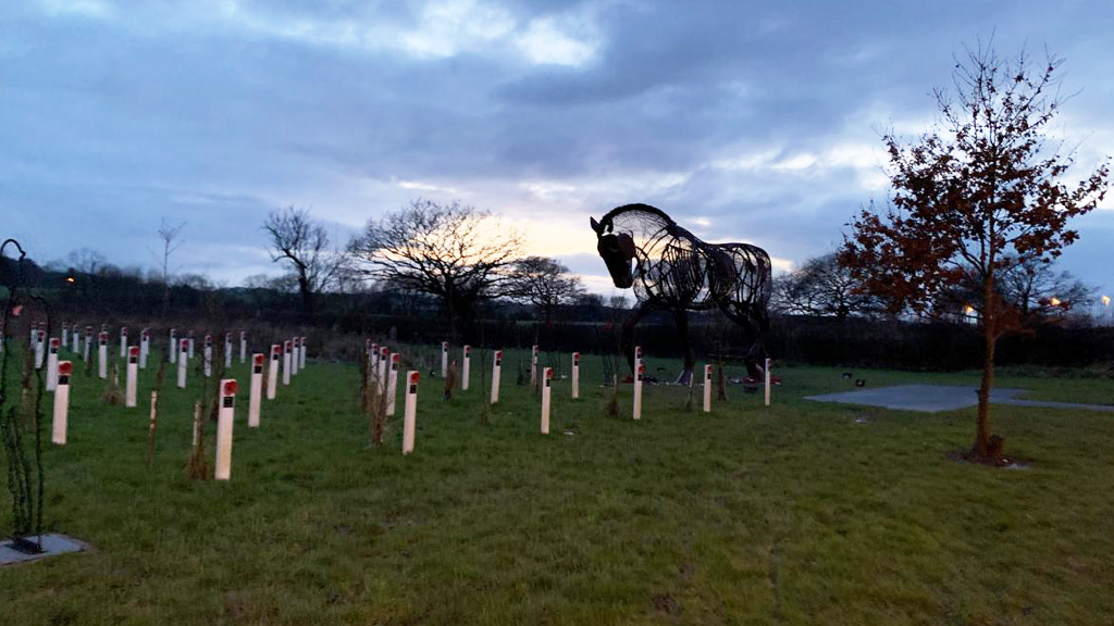 War Horse Memorial in Pontefract