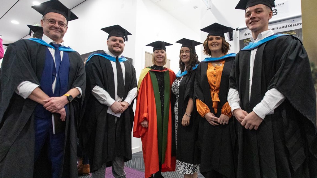 Students celebrating their Graduation Day