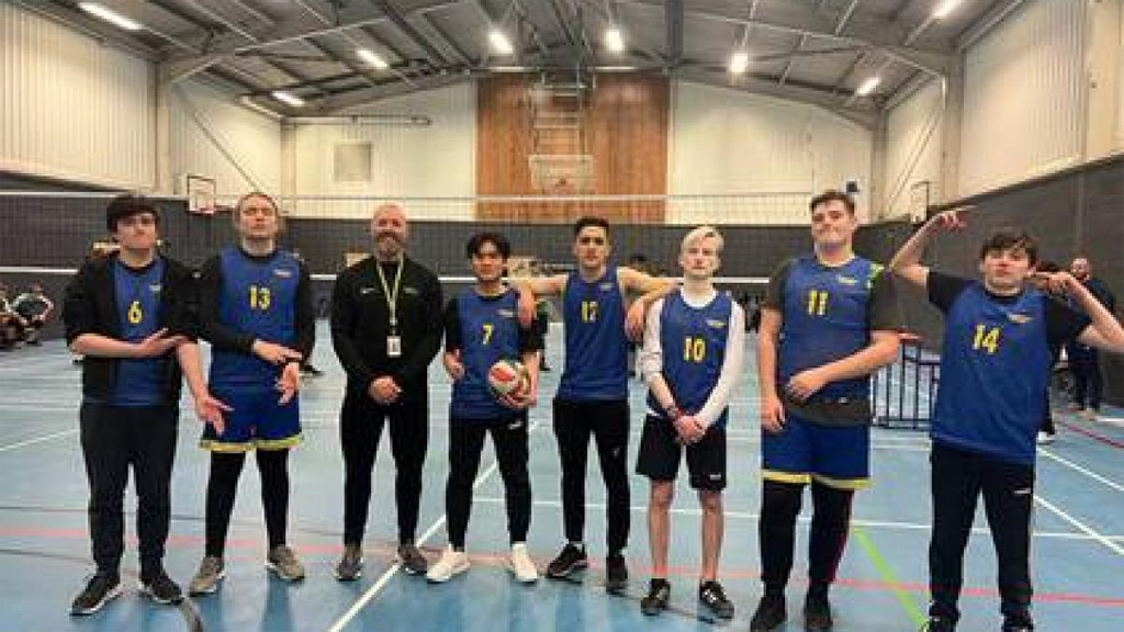 Wakefield College volleyball team