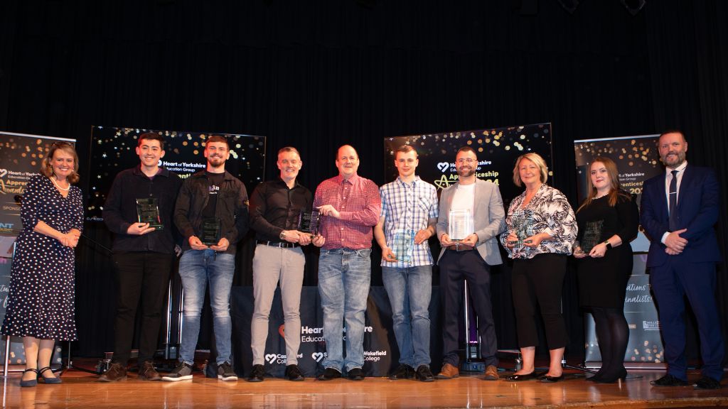 Award winners at the Apprenticeship Awards 2024 