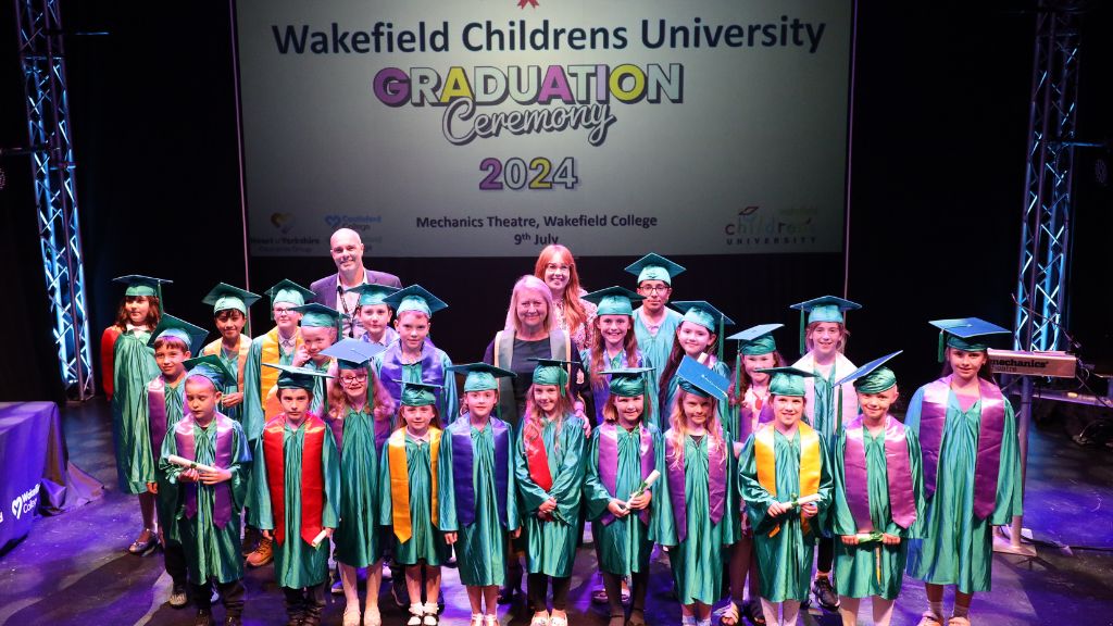 Wakefield Children's University graduates 