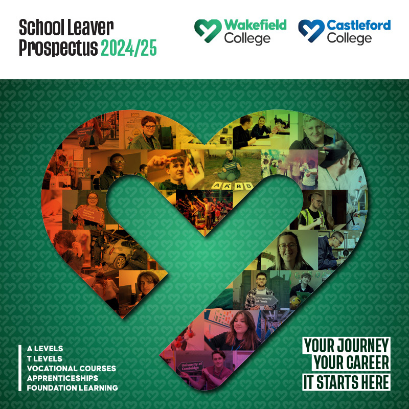 Wakefield College School Leaver Prospectus