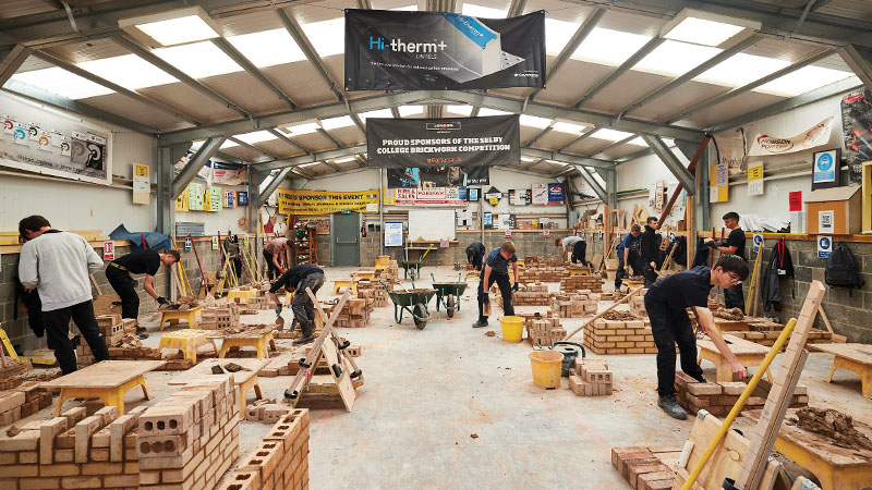 The bricklaying workshop